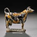 Staffordshire Earthenware Cow Creamer