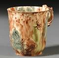 Staffordshire Creamcolored Earthenware Coffee Cup