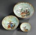 Three Wedgwood Lustre Bowls