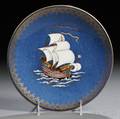 Wedgwood Powder Blue Lustre Plate