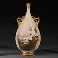 Royal Worcester Porcelain Charles Baldwyn Decorated Vase