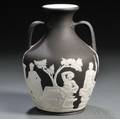 Wedgwood Black Jasper Dip Portland Vase