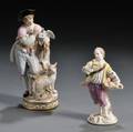 Two Meissen Porcelain Figures