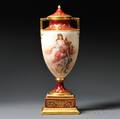Vienna Porcelain Vase and Cover