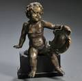 Bronze Figure of a Cherub