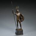 After Johannes Gotz German 18651934 Achilles in Hoplite Uniform