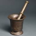 Continental Bronze Mortar and Pestle