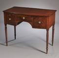 Diminutive Regency Mahogany Veneer Sideboard