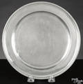 Boston Massachusetts pewter plate ca 1790
