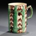 Staffordshire Creamcolored Earthenware Tankard