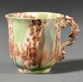 Staffordshire Creamcolored Earthenware Coffee Cup