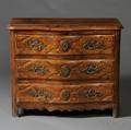 Louis XV Provincial Walnut Commode