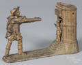 Cast iron William Tell mechanical bank