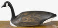 Large carved and painted Canada goose decoy 20th c