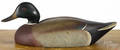 Carved and painted mallard duck decoy mid 20th c