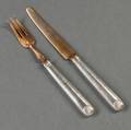 Twentyfourpiece French 950 Silverhandled Flatware Service