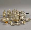 Assorted Group of Mostly Small Sterling Silver Tableware