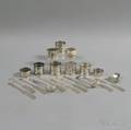 Group of Napkin Rings and Flatware