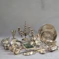 Miscellaneous Group of Mostly Silverplated Tableware