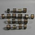Collection of Sterling Silver and Silverplated Napkin Rings