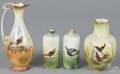 Four R S Prussia porcelain vases