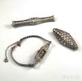 Three Pieces of Diamond Jewelry