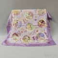 Hermes Escales Mediterraneennes Lilac Silk Scarf