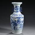 Blue and White Porcelain Vase