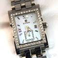 Ladys Stainless Steel Diamond and Motherofpearl Cyma Imperium Wristwatch