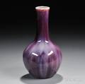 Purpleglazed Bottle Vase