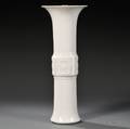 BlancdeChine Beaker Vase