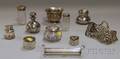 Eleven Small Sterling Silver and Silvermounted Items