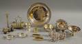 Group of Miscellaneous Small Sterling Silver and Silverplated Tableware Articles