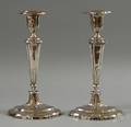 Pair of Silverplated Candlesticks