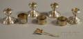 Small Group of Sterling Silver and Silverplated Articles