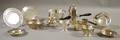 Thirteen Colonial Revival Mostly Sterling Silver Table Items