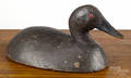Two carved and painted duck decoys