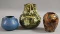 Three Assorted Art Pottery Vases