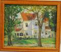 Charles E Duncan Rodick American 20th Century House Portrait in Summer