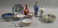 Ten Mostly Chinese Porcelain Items