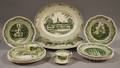 Assembled Fifteenpiece Dartmouth College Ceramic Partial Dinnerware Set