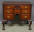 Chippendalestyle Carved Mahogany Dressing Table