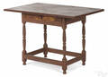 New England painted pine tavern table late 18th c