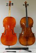 Two Modern Violoncellos Mittenwald c 1975