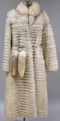 Saga Fox Gray Fur Coat