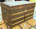 Early Louis Vuitton Damier Canvas Steamer Trunk