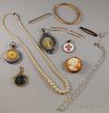 Small Group of Victorian Jewelry