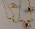 Four 14kt Gold Jewelry Items