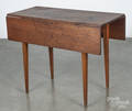 New England birch and maple drop leaf table