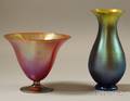 Two WMF Myra Art Glass Vases